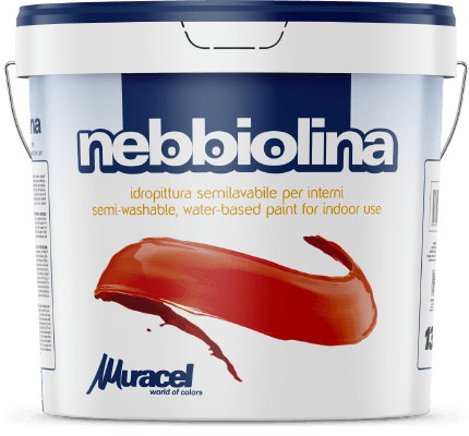 Nebbiolina - Idropittura semilavabile traspirante per interni